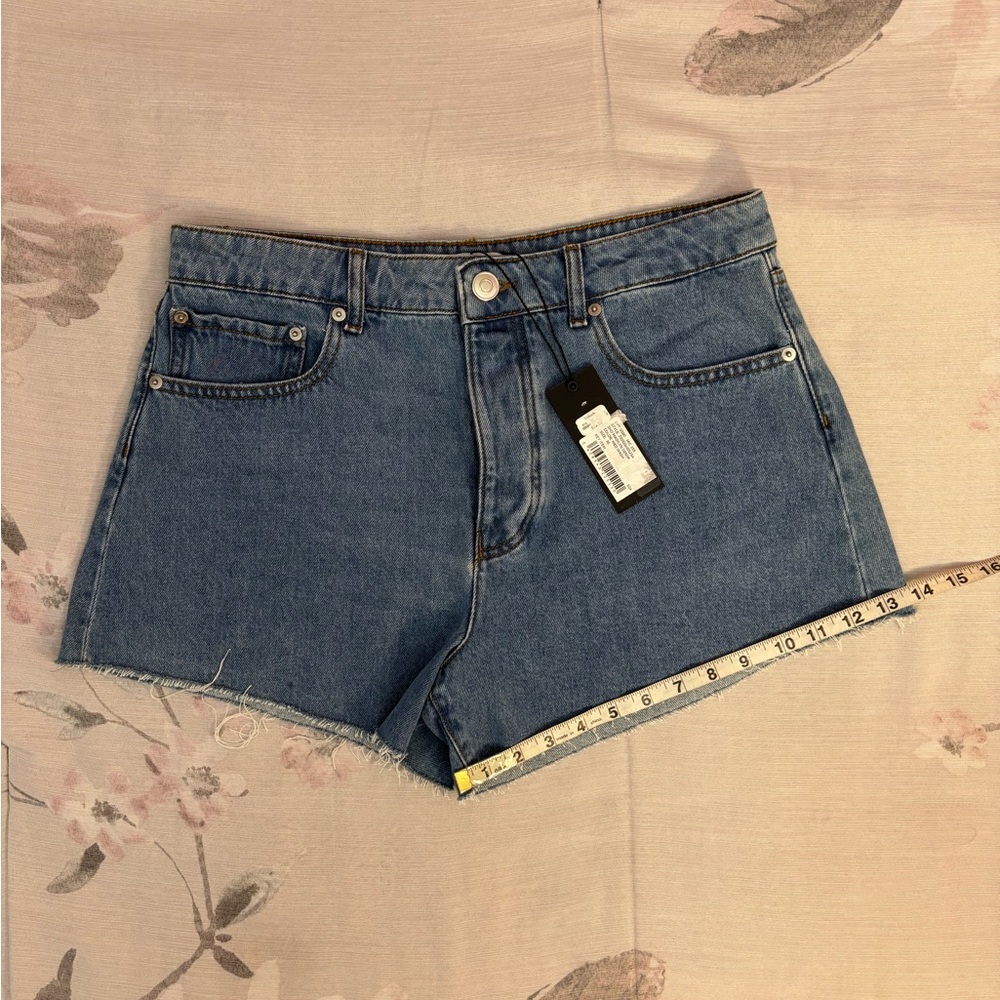 Gianni Bini Denim Shorts Sz 30 NWT | Gianni Bini Summer Mini Shorts | Denim - - Picture 7 of 9